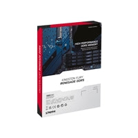 Kingston FURY Renegade KF560C32RSK2-96, 96GB (2x48GB) System Memory, DDR 5, 6000MHz, Silver, 1.35V, CL32, non-ECC Unbuffered Kingston FURY Renegade KF560C32RSK2-96, 96GB (2x48GB) System Memory, DDR 5, 6000MHz, Silver, 1.35V, CL32, non-ECC Unbuffered
